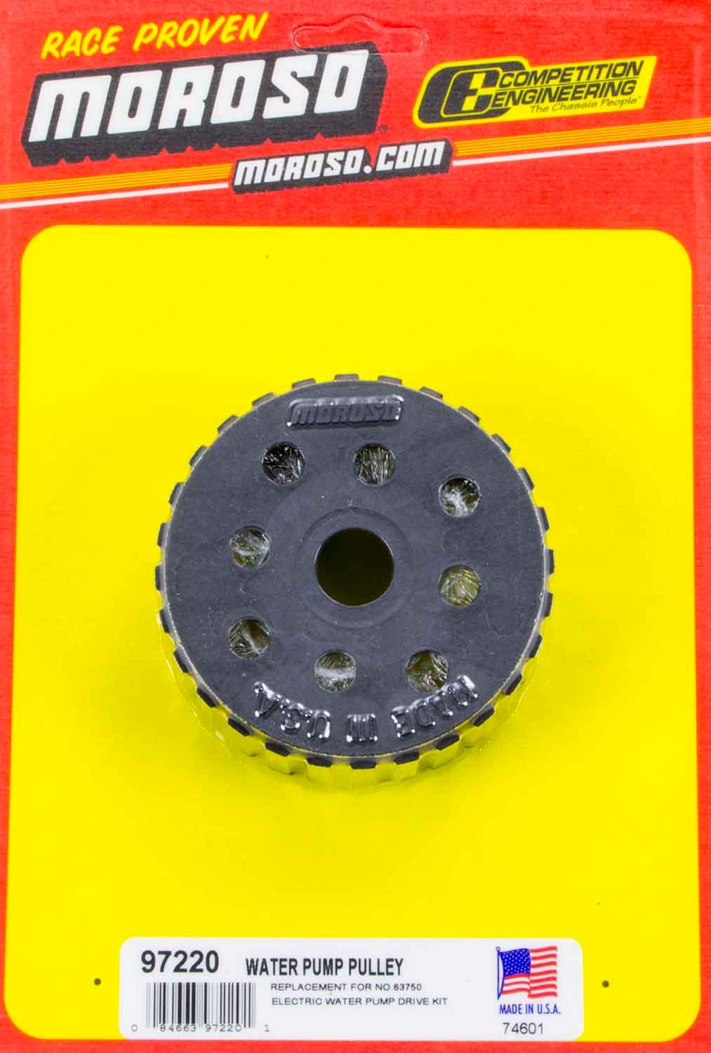 MOROSO Elect. Water Pump Pulley MOROSO