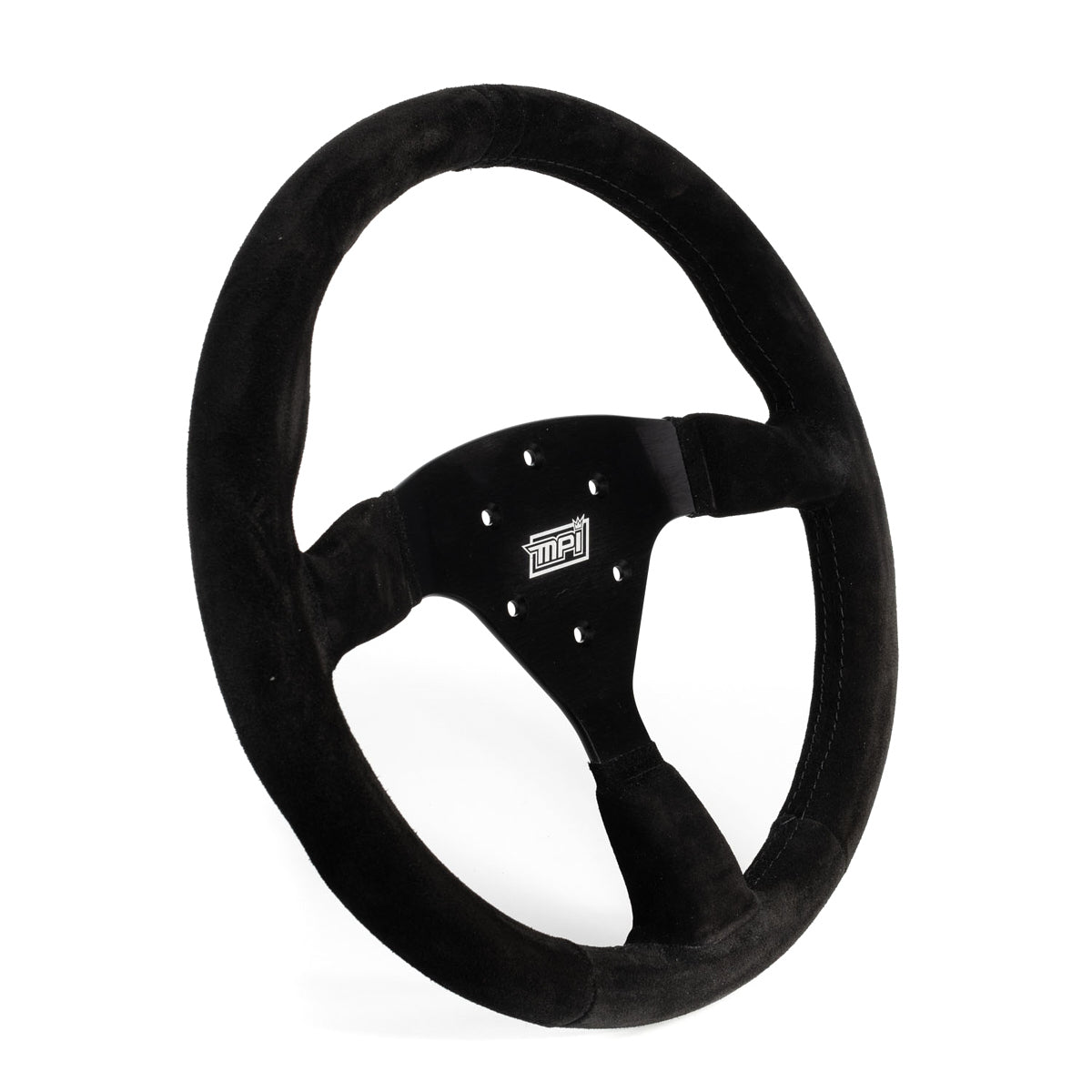 MPI USA Track Day Steering Wheel 14in Full Black Flat MPI USA