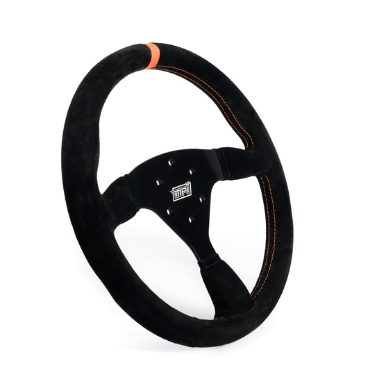 MPI USA Track Day Steering Wheel 14in Flat Suede MPI USA