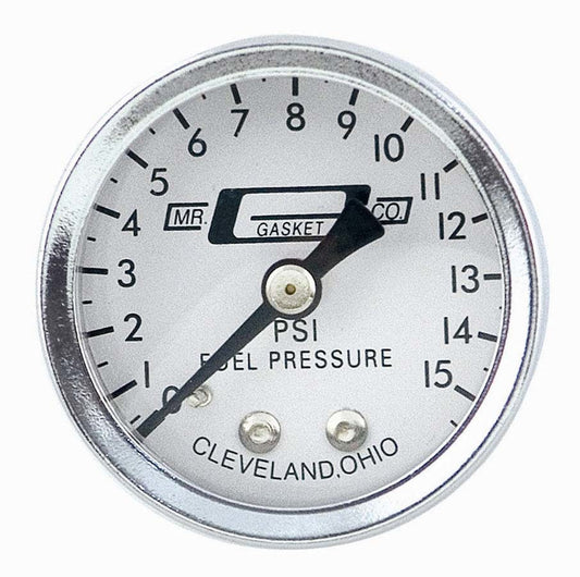 MR. GASKET Fuel Pressure Gauge 0-15 MR. GASKET