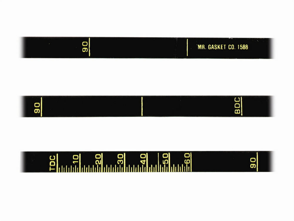 MR. GASKET Sbc 6-3/4in Timing Tape MR. GASKET