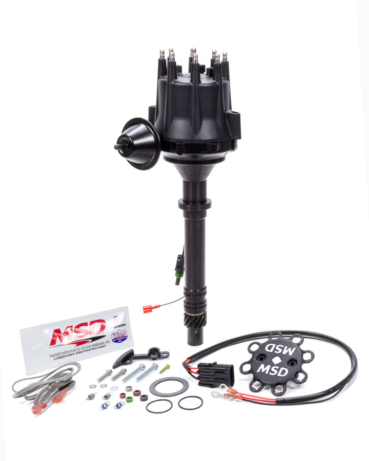 MSD IGNITION Chevy V8  Billet RTR Distributor - Black MSD IGNITION