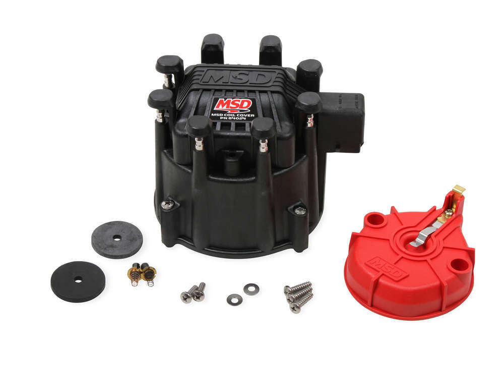 MSD IGNITION Extreme Output GM HEI Cap/Rotor Kit Black MSD IGNITION