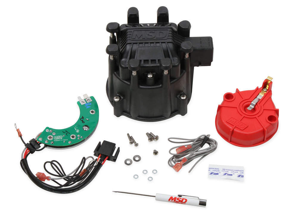 MSD IGNITION Black Ultimate HEI Kit w/83647  8225 MSD IGNITION