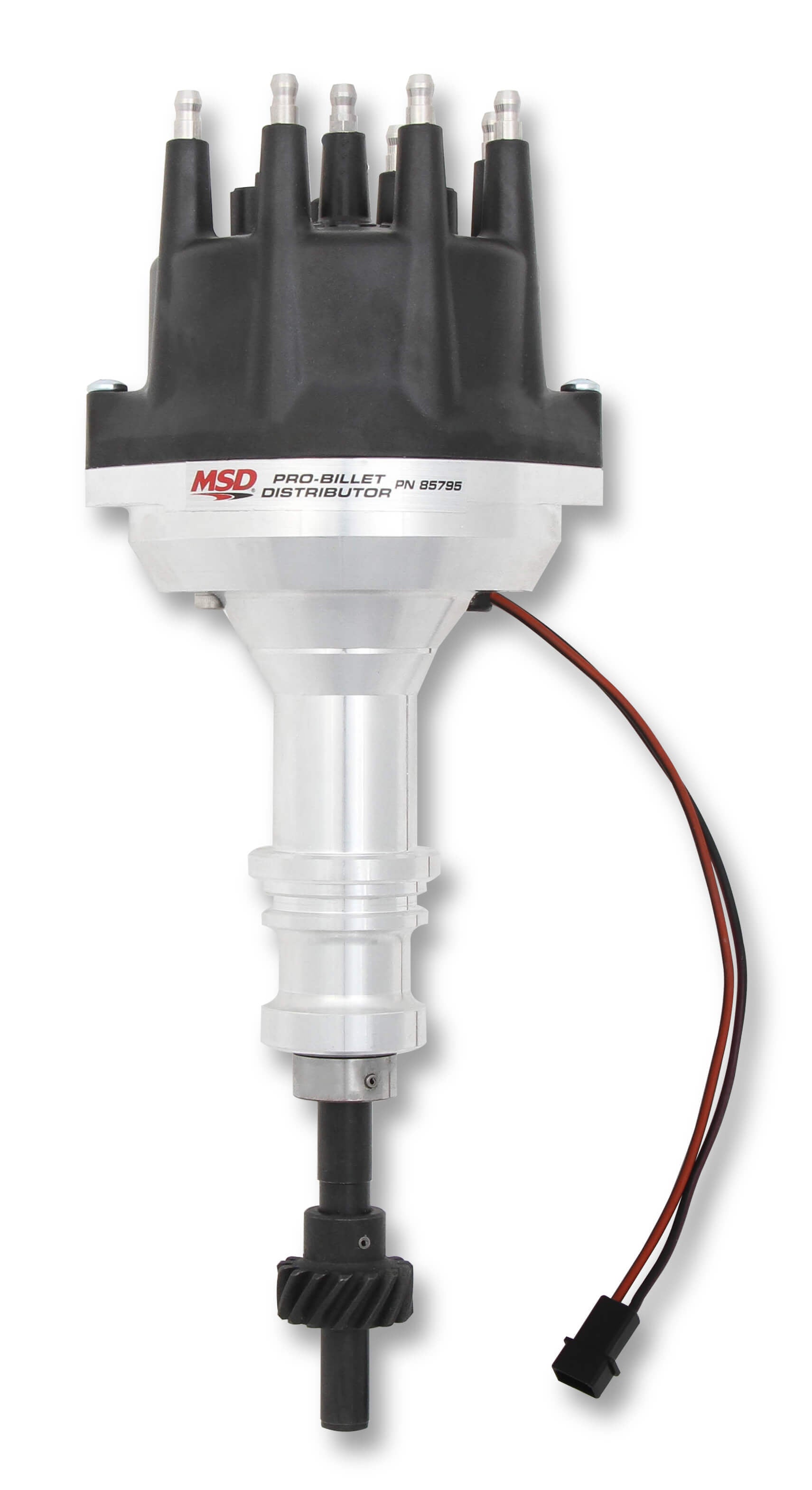 MSD IGNITION SBF 302 Distributor Pro-Billet w/Black Cap MSD IGNITION