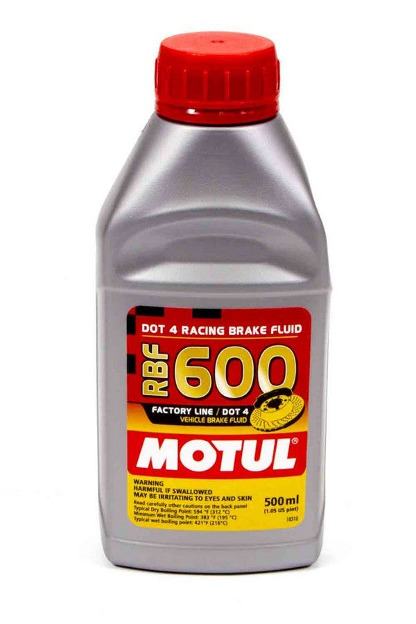 MOTUL USA RBF Brake Fluid 600 Degr ee 1/2 Liter MOTUL USA