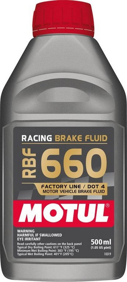 MOTUL USA Brake Fluid 660 Degree 1/2 Liter MOTUL USA