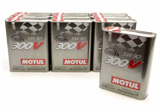 MOTUL USA 300V 5w30 Racing Oil Synthetic Case 10x2Liter MOTUL USA