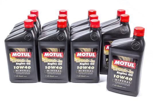 MOTUL USA Break-In Oil 10w40 Case 12 x 1 Qt. MOTUL USA