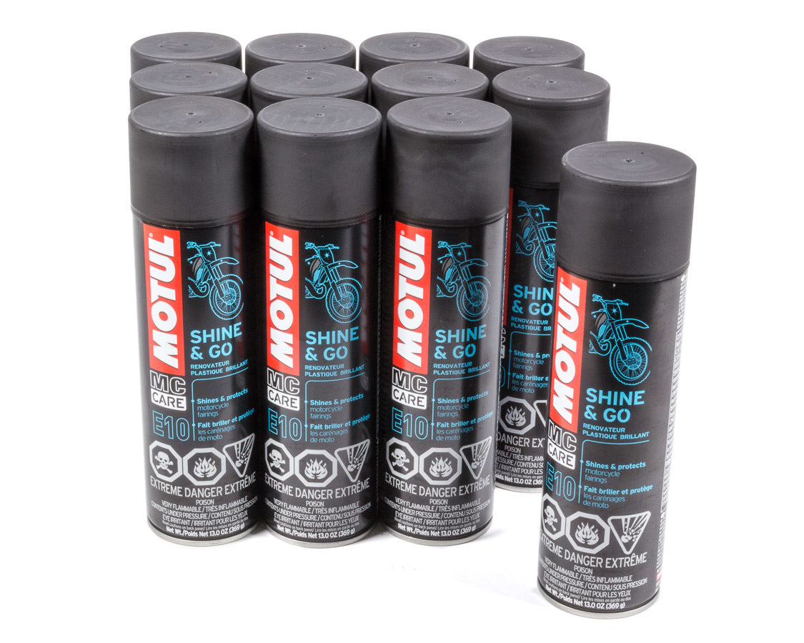 MOTUL USA E10 Shine & Go Case 12x13oz MOTUL USA