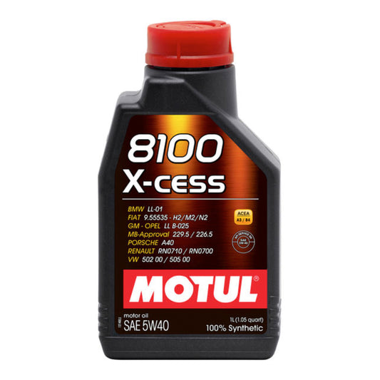 MOTUL USA 8100 X-Cess 5w40 Oil 1 Liter MOTUL USA