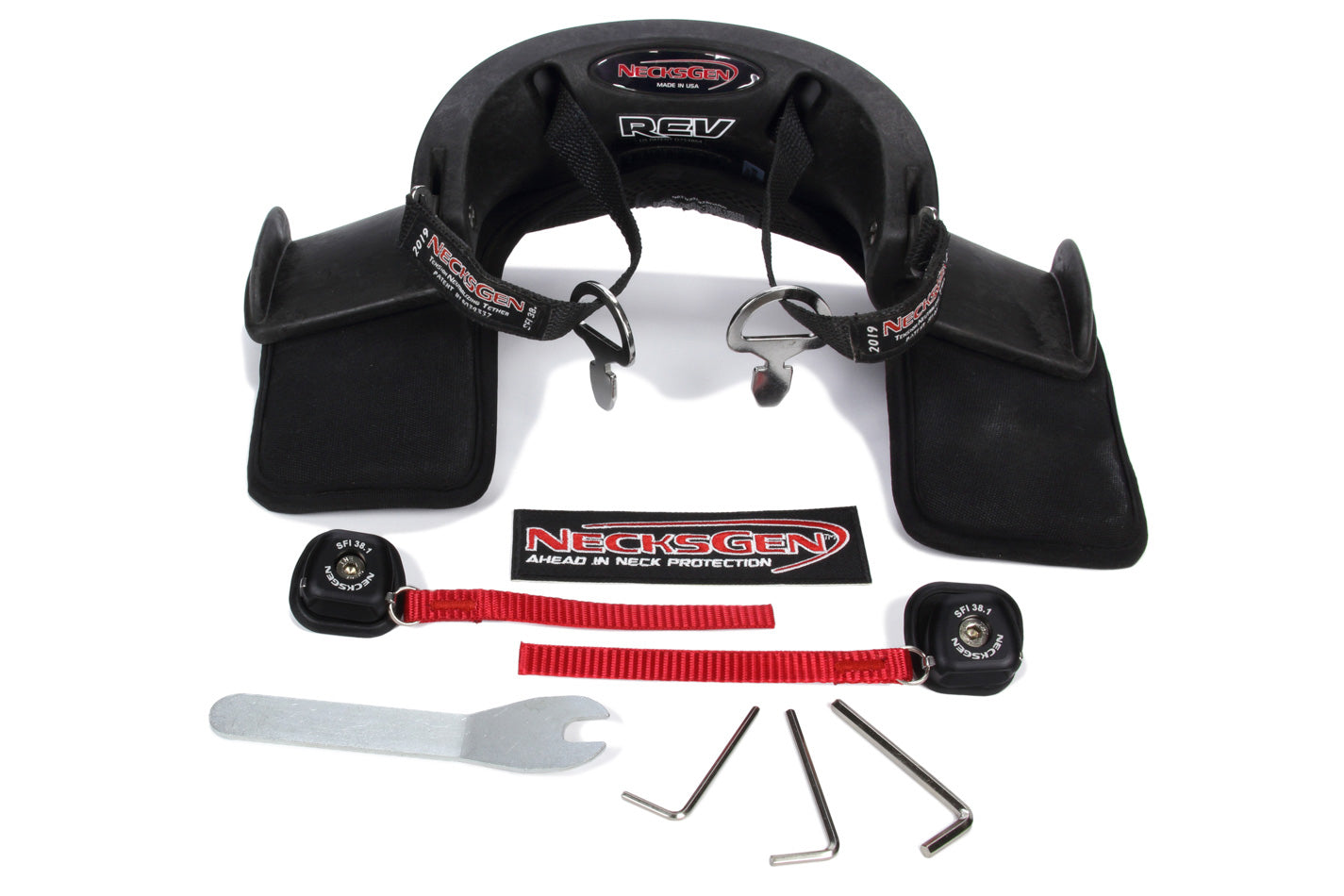 NECKSGEN Head and Neck Restraint REV Medium 2in NECKSGEN