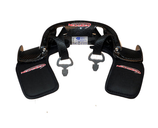 NECKSGEN Head and Neck Restraint REV2 Carbon Medium 2in NECKSGEN