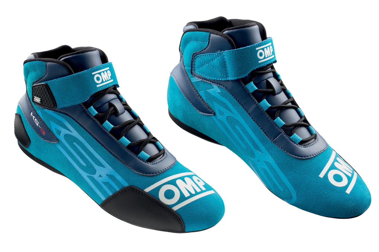 OMP RACING, INC. KS-3 Shoes Blue And Cyan Size 39 OMP RACING, INC.