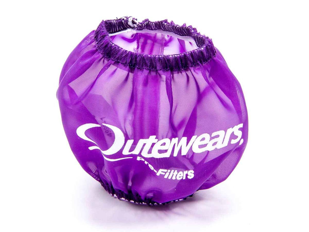 OUTERWEARS 3in Breather Pre-Filter Purple OUTERWEARS