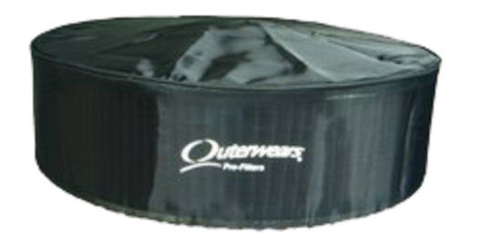 OUTERWEARS Pre-Filter w/Top Black 11in x 6in OUTERWEARS