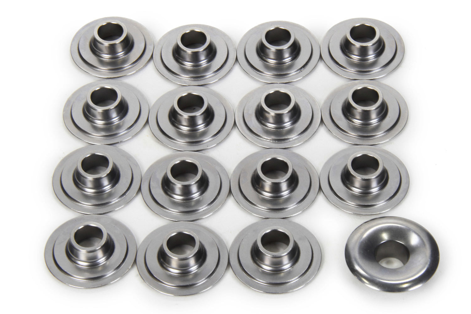 PAC RACING SPRINGS 1.200 Dual Valve Spring Retainers 16pk PAC RACING SPRINGS