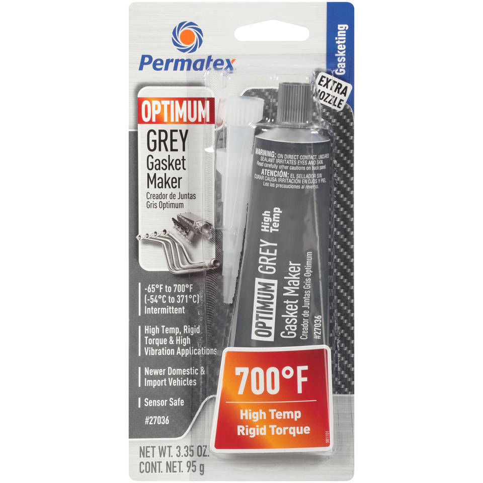 PERMATEX Optimum Grey Gasket Maker 3.35 Oz. PERMATEX