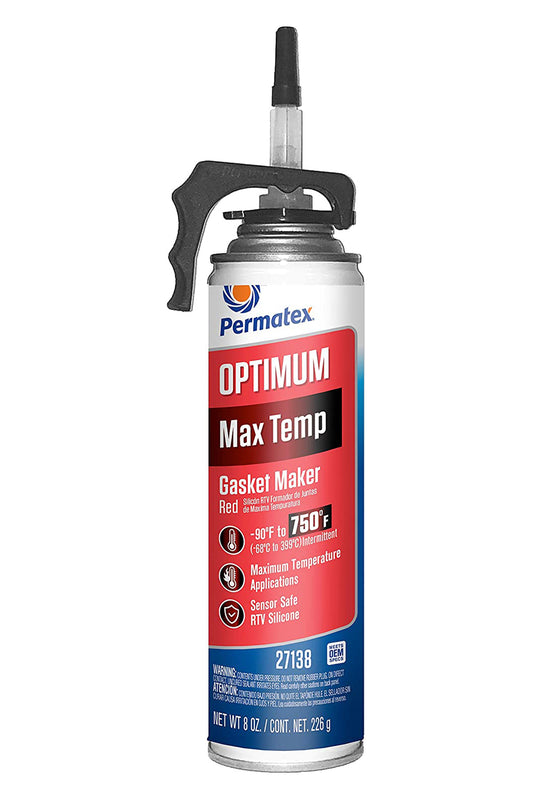 PERMATEX Optimum Red Max Temperat ure Power Bead 8oz PERMATEX