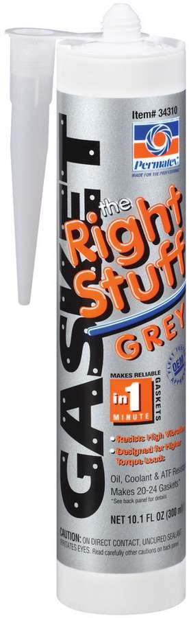 PERMATEX Right Stuff Gasket Maker 10.1oz Tube Grey PERMATEX