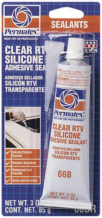 PERMATEX Clear Silicone PERMATEX