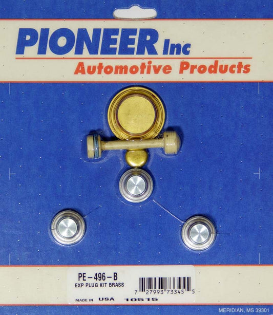 PIONEER Chevy LS Freeze Plug Kit Brass PIONEER