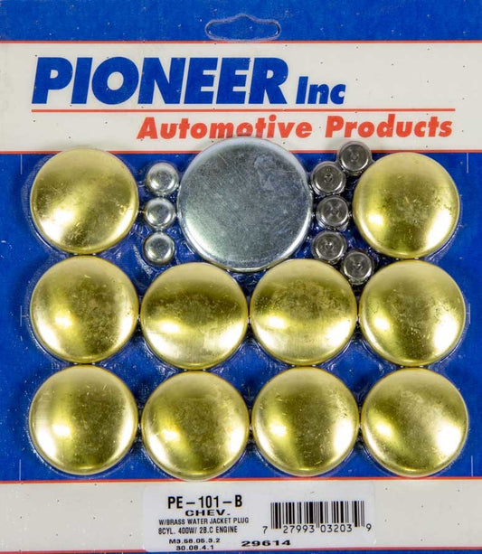 PIONEER 400 Chevy Freeze Plug Kit - Brass PIONEER