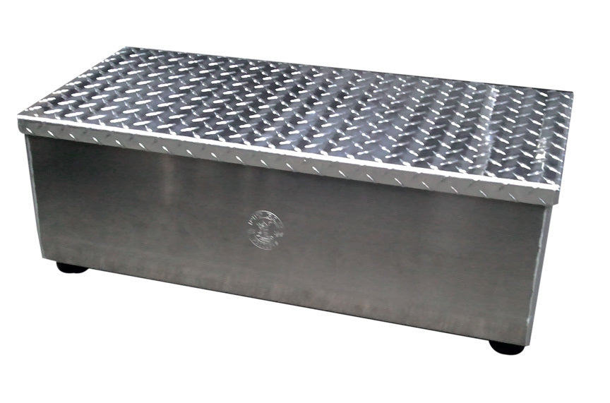 PIT-PAL PRODUCTS Portable Aluminum Step 30inW 10inH 12inW PIT-PAL PRODUCTS