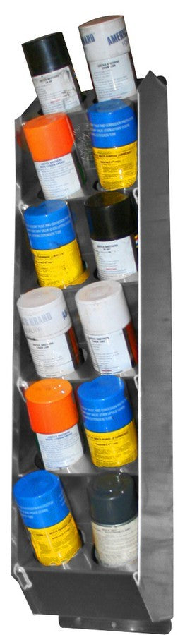 PIT-PAL PRODUCTS Aerosol Spray Can Shelf 12 Can Vert. PIT-PAL PRODUCTS