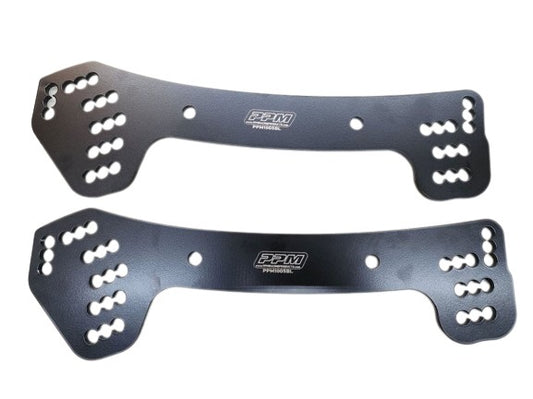 PPM RACING PRODUCTS Bracket 4 Bar XR1 Rocket LR .250in Alum Pair PPM RACING PRODUCTS