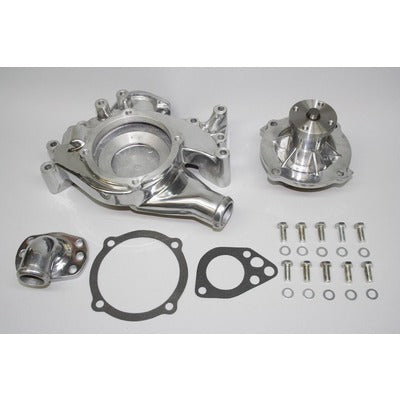 PRW INDUSTRIES, INC. HP Aluminum Water Pump BBM Polished PRW INDUSTRIES, INC.