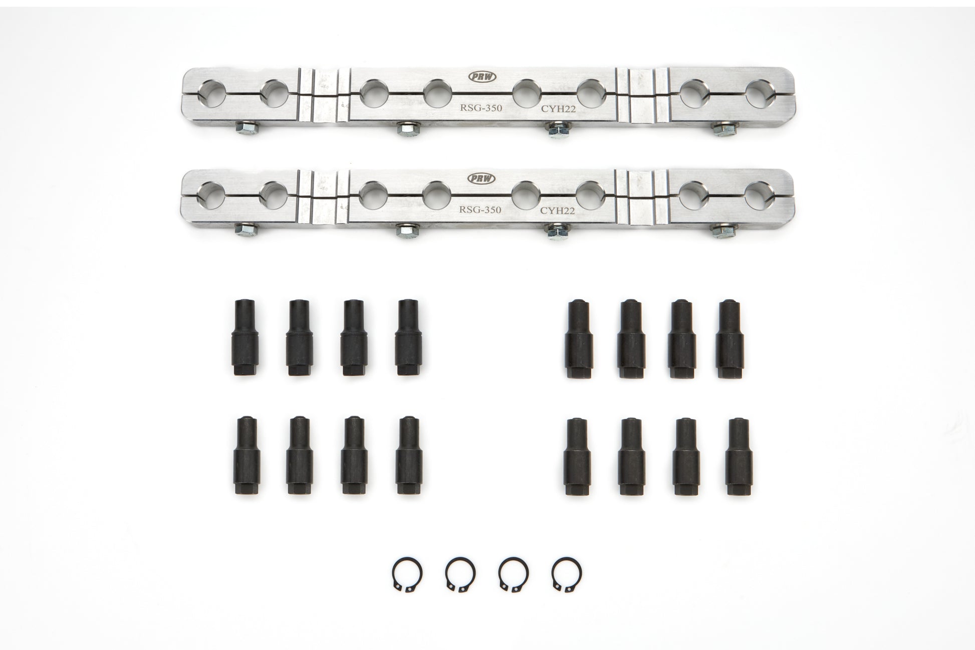 PRW INDUSTRIES, INC. Billet Alum. Stud Girdle Kit - SBC PRW INDUSTRIES, INC.