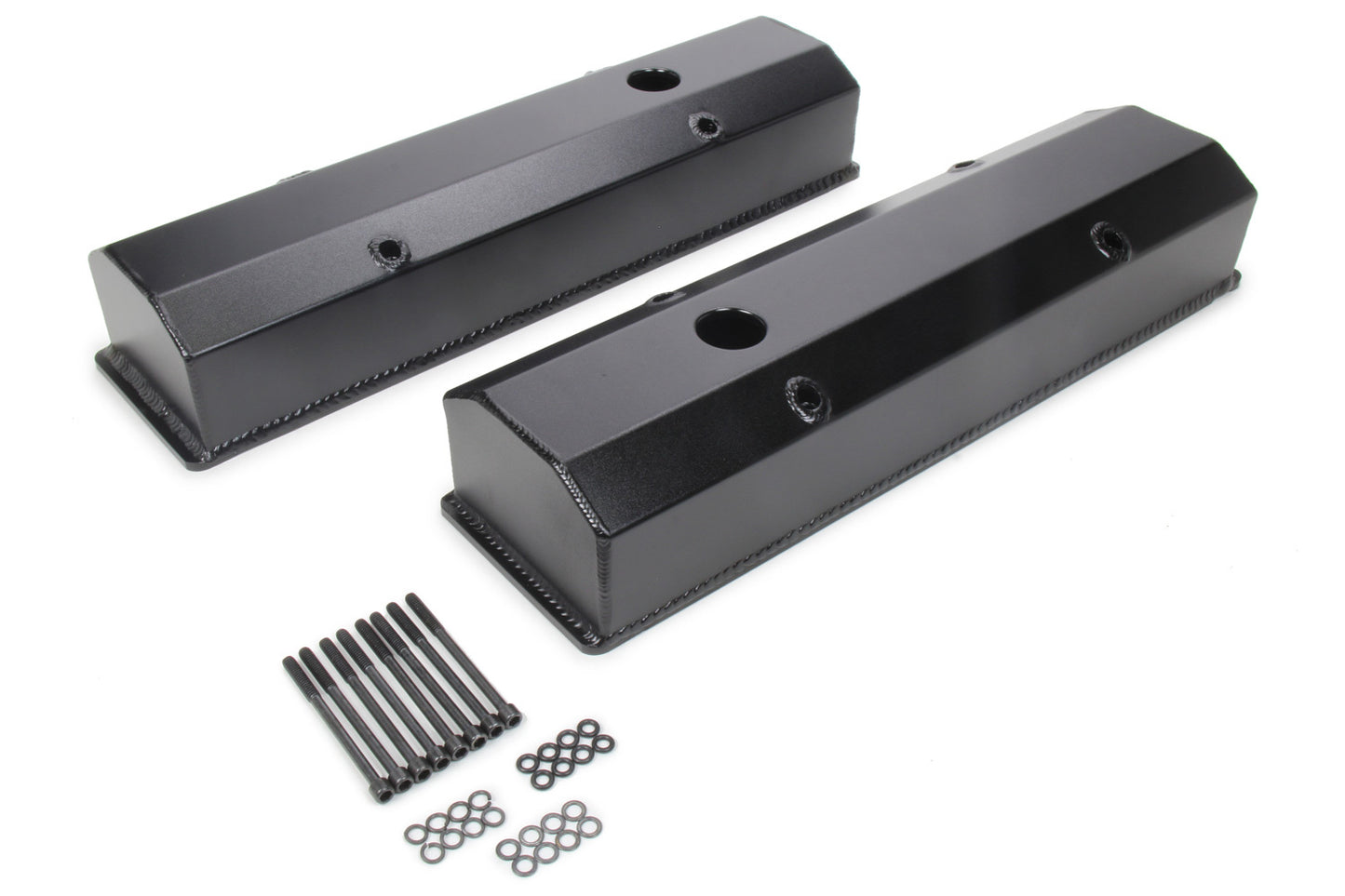 PRW INDUSTRIES, INC. Billet Rail Fab. V/C's - SBC Tall Black PRW INDUSTRIES, INC.