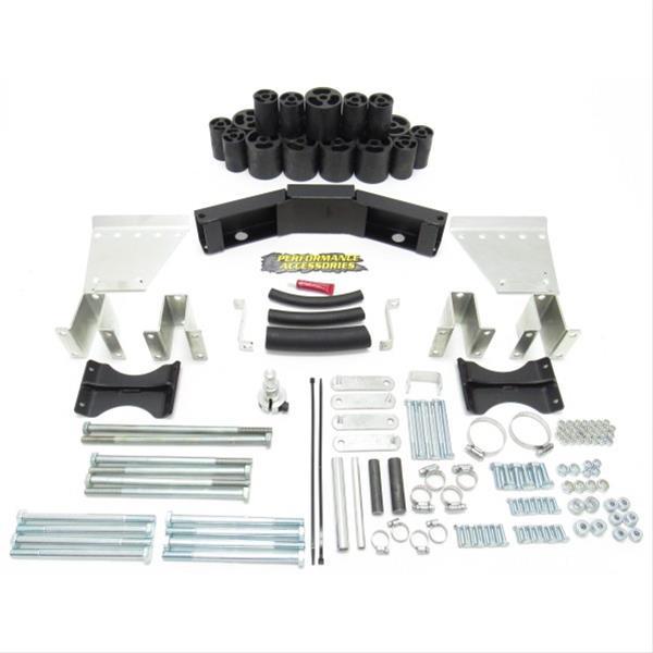 PERFORMANCE ACCESSORIES 14-21 Toyota Tundra 3in Body Lift Kit PERFORMANCE ACCESSORIES