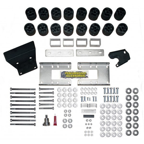 PERFORMANCE ACCESSORIES 09- Ram 1500 3in Body Lift Kit PERFORMANCE ACCESSORIES