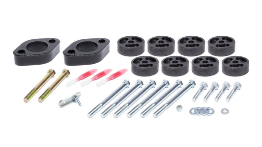 PERFORMANCE ACCESSORIES 12-   Jeep Wrangler JK/JKU 1in Body Lift Kit PERFORMANCE ACCESSORIES