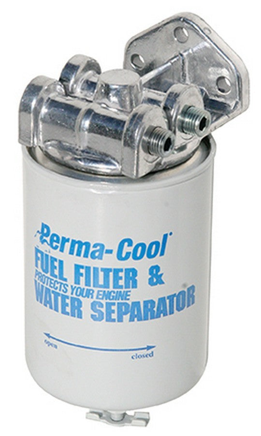 PERMA-COOL HP Fuel Filter & Head 1/4in NPT Ports L/R PERMA-COOL