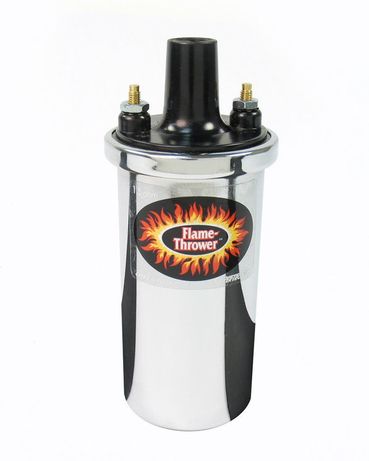 PERTRONIX IGNITION Flame-Thrower Coil - Chrome Oil Filled 1.5ohm PERTRONIX IGNITION