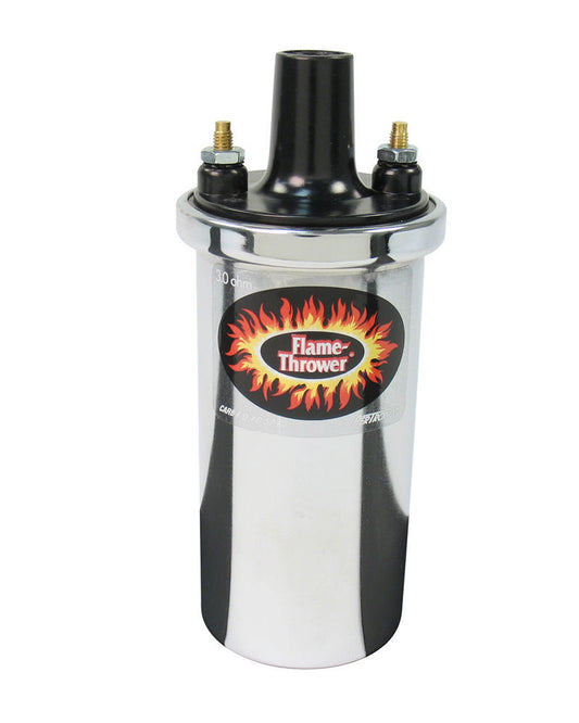 PERTRONIX IGNITION Flame-Thrower Coil - Chrome oil filled 3 ohm PERTRONIX IGNITION