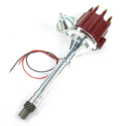 PERTRONIX IGNITION SBC/BBC Billet Dist. w/ Red Cap & Male Tower PERTRONIX IGNITION