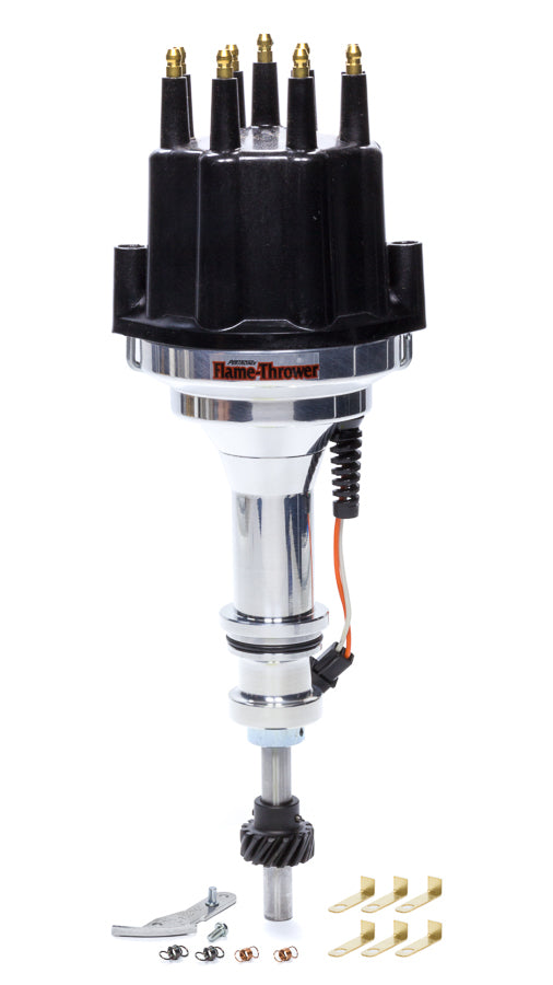 PERTRONIX IGNITION Billet Distributor SBF 351W - Black Male Cap PERTRONIX IGNITION