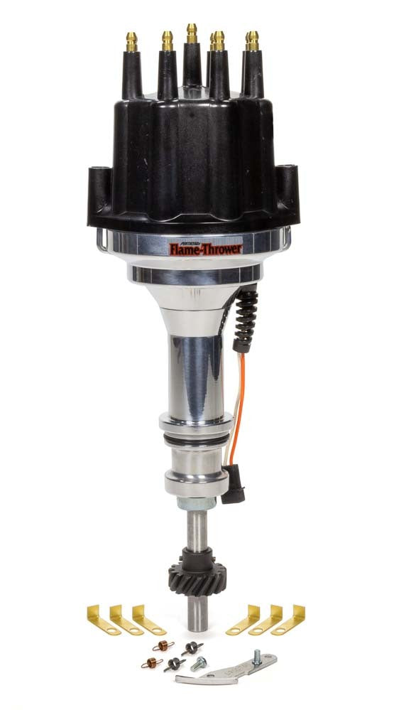 PERTRONIX IGNITION Billet Distributor BBF 351C-460 Black Male Cap PERTRONIX IGNITION