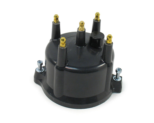 PERTRONIX IGNITION Distributor Cap - 4-Cyl. Billet Black PERTRONIX IGNITION