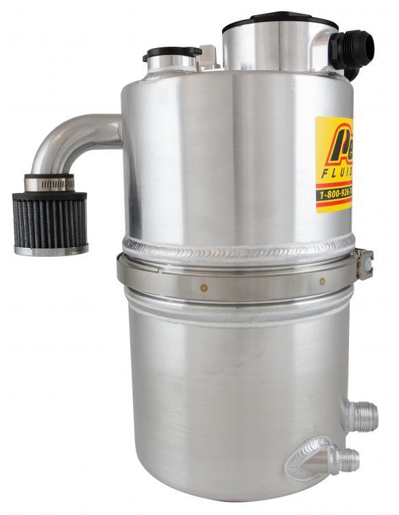 PETERSON FLUID Dry Sump Tank DLM 4 Gal. With Filter PETERSON FLUID