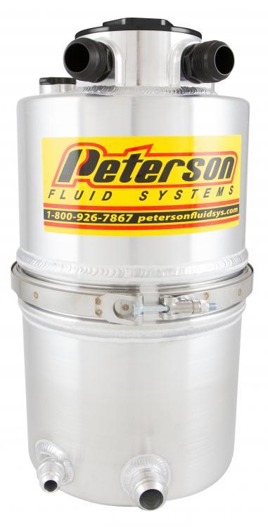 PETERSON FLUID Dry Sump Tank DLM 5 Gal. With Filter PETERSON FLUID