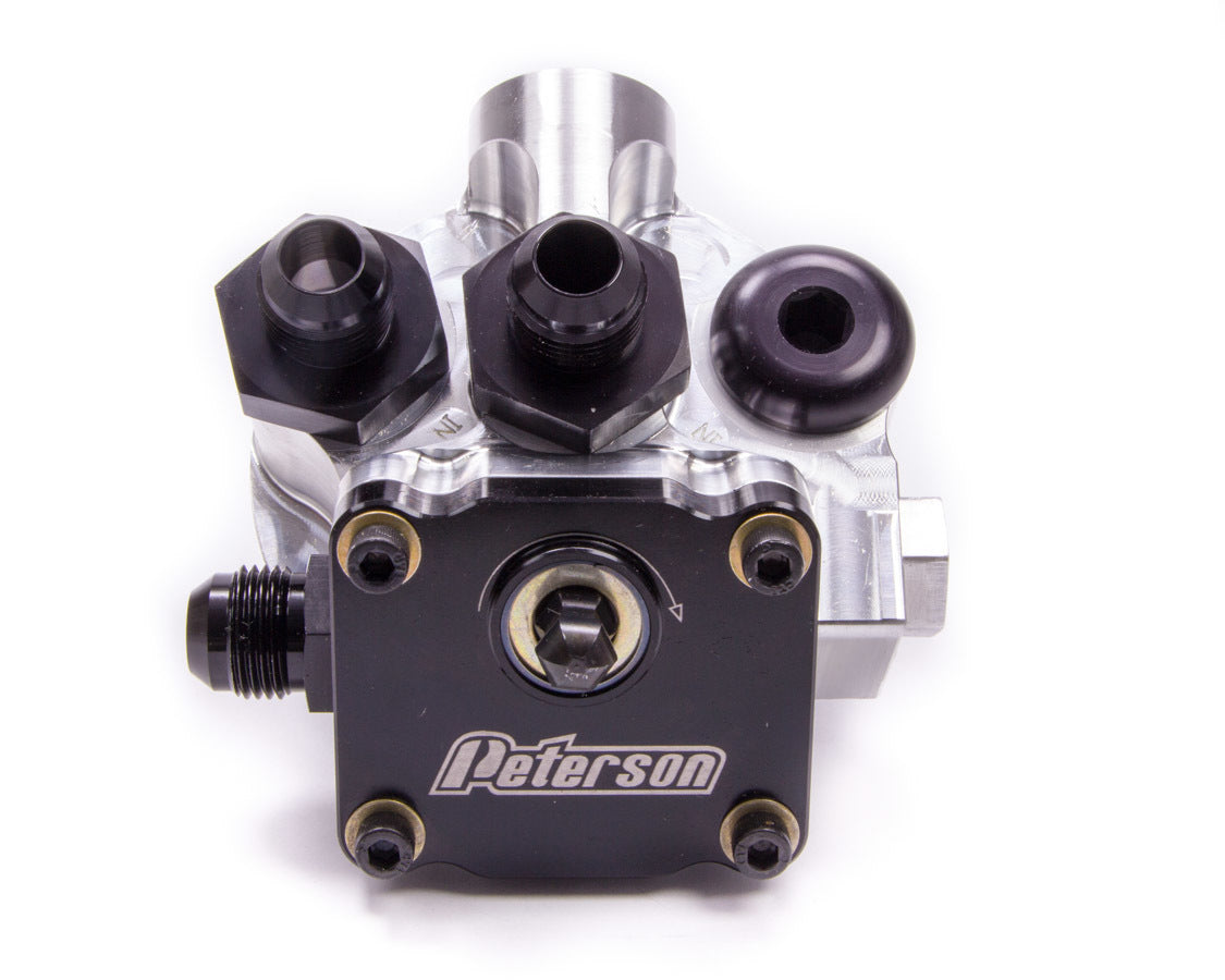 PETERSON FLUID Engine Primer Oil Filter Mount 10an PETERSON FLUID