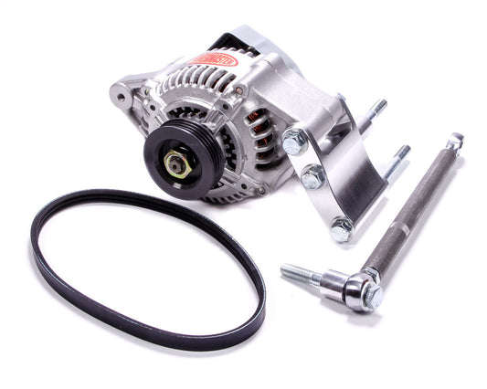 POWERMASTER High Mount Racing Alternator Kit POWERMASTER