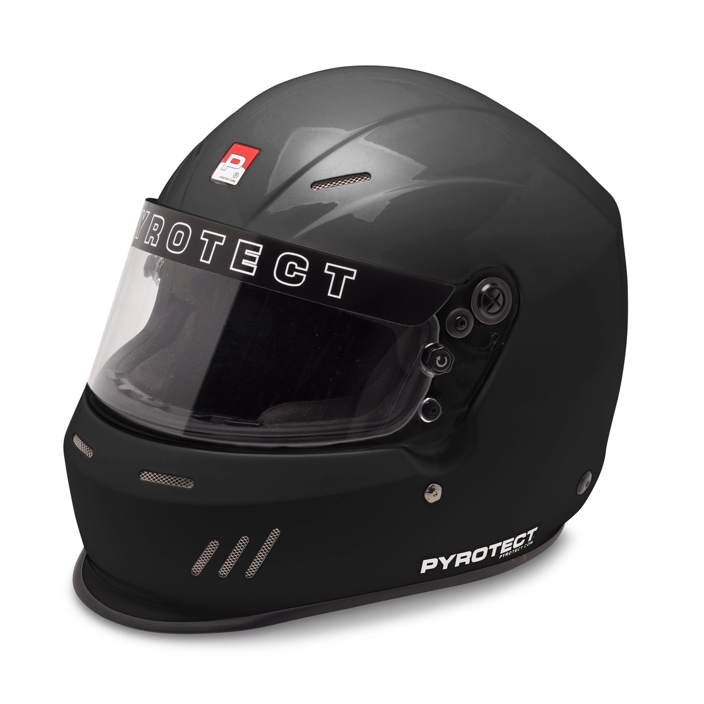 PYROTECT Helmet Ultra Large Gloss Black Duckbill SA2020 PYROTECT