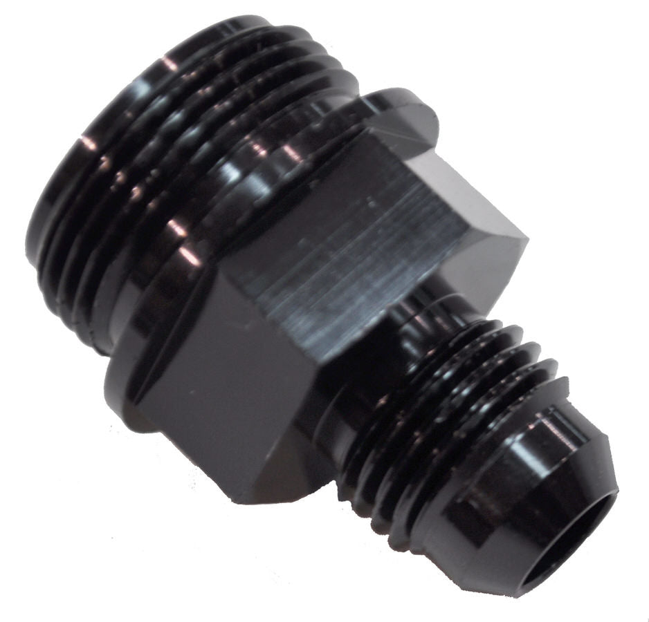 QUICK FUEL TECHNOLOGY 7/8-20  6an Fuel Inlet Fitting Black QUICK FUEL TECHNOLOGY