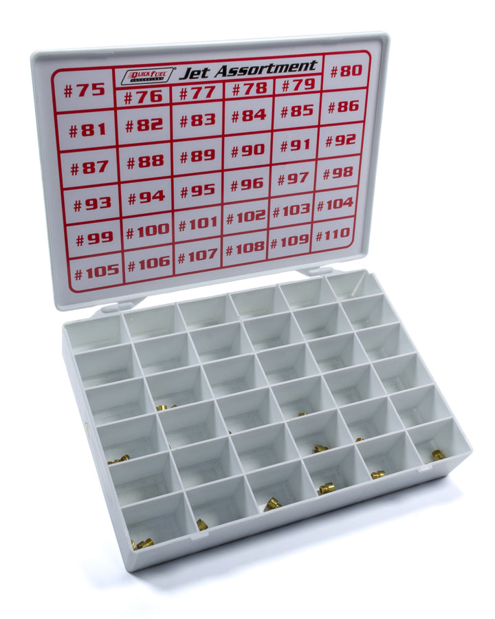 QUICK FUEL TECHNOLOGY Gas Jet Assortment 75-110 (4 each) QUICK FUEL TECHNOLOGY